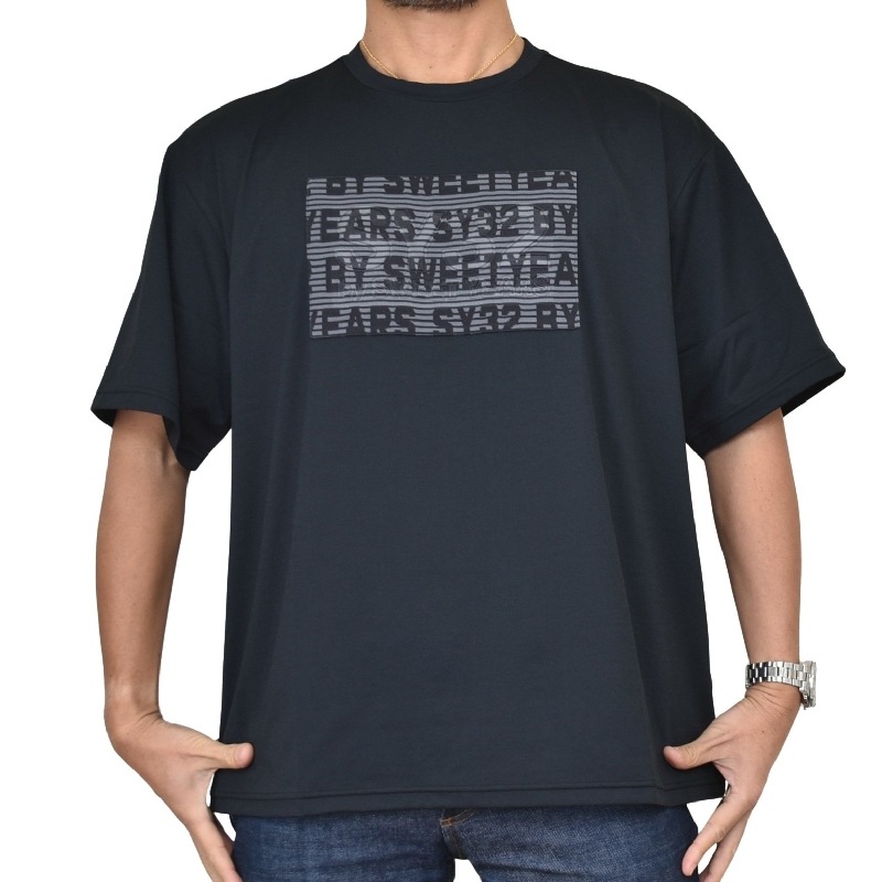 �������� �礭�������� ��� SY32 by SWEET YEARS ���������ȥ��䡼�� ���㥬���ɥ���ܥ����� Ⱦµ T����� JACQUARD EMBOSS LOGO TEE XXXL XXXXL