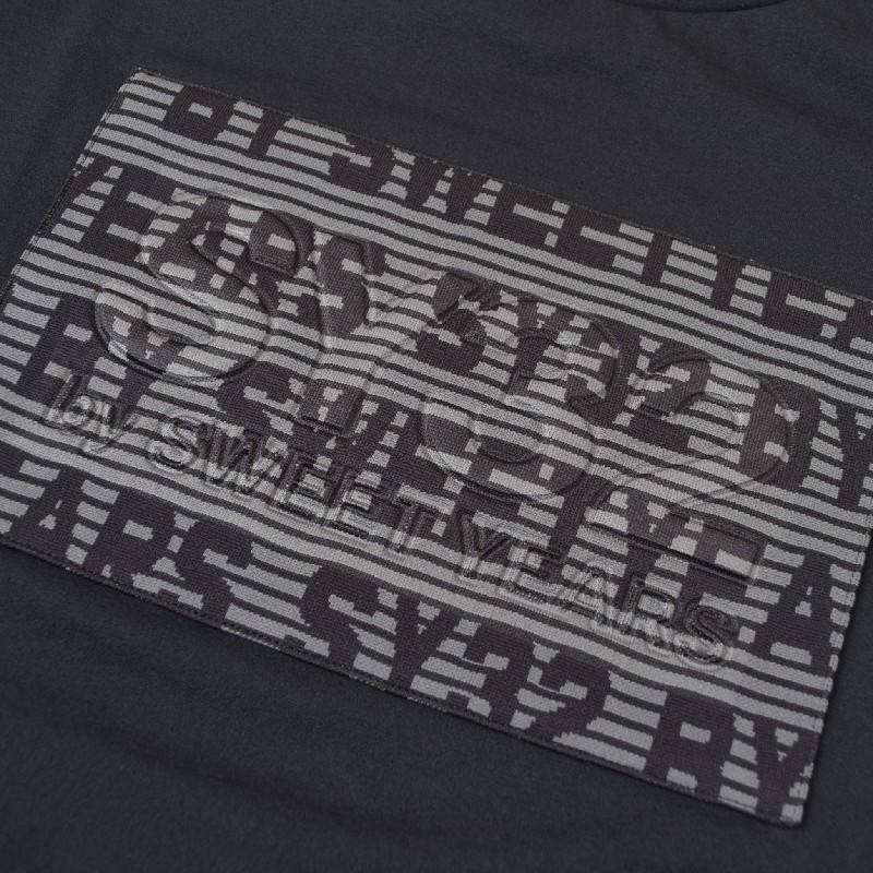 �������� �礭�������� ��� SY32 by SWEET YEARS ���������ȥ��䡼�� ���㥬���ɥ���ܥ����� Ⱦµ T����� JACQUARD EMBOSS LOGO TEE XXXL XXXXL