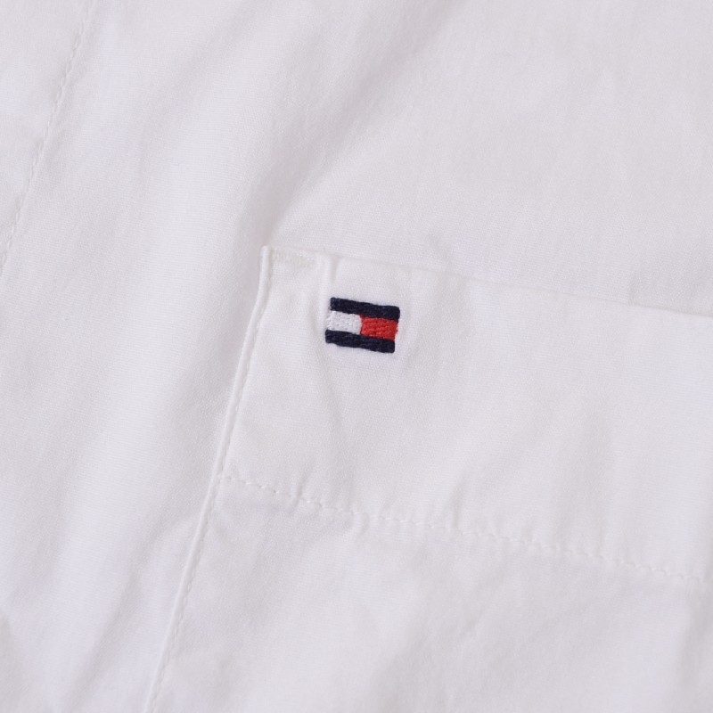 �礭����������� �ȥߡ��ҥ�ե����� TOMMY HILFIGER Ⱦµ ����� ���ݥ���� �ܥ�������� �ݥ��å� SLIM FIT STRETCH XXL