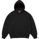 �礭�������� ��� Supreme ����ץ꡼�� Satin Applique Hooded Sweatshirt ���ƥ󥢥åץꥱ �ץ륪���С� �ա��ǥ� �ѡ����� XXL