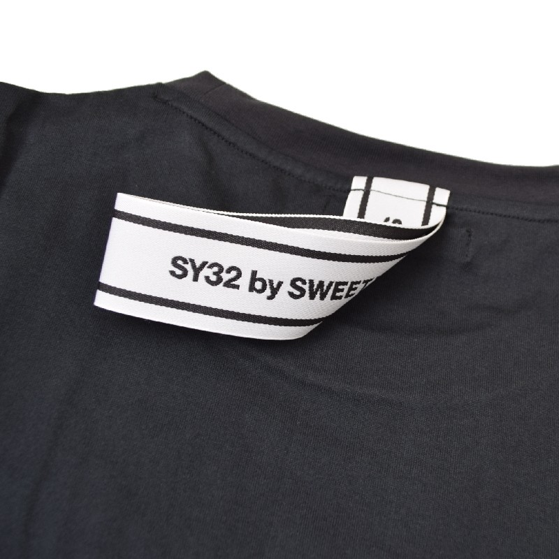  礭  SY32 by SWEET YEARS ȥ䡼 ١åơ Ⱦµ T BASIC LOGO TAPE TEE XXXL XXXXL
