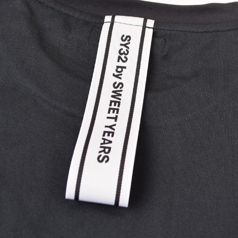  礭  SY32 by SWEET YEARS ȥ䡼 ١åơ Ⱦµ T BASIC LOGO TAPE TEE XXXL XXXXL