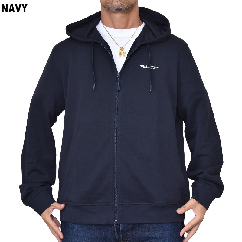 �礭�������� ��� ����ޡ��˥����������� A/X ARMANI EXCHANGE �������å� �ѡ����� �ա��ǥ��� �ե른�å� XXL