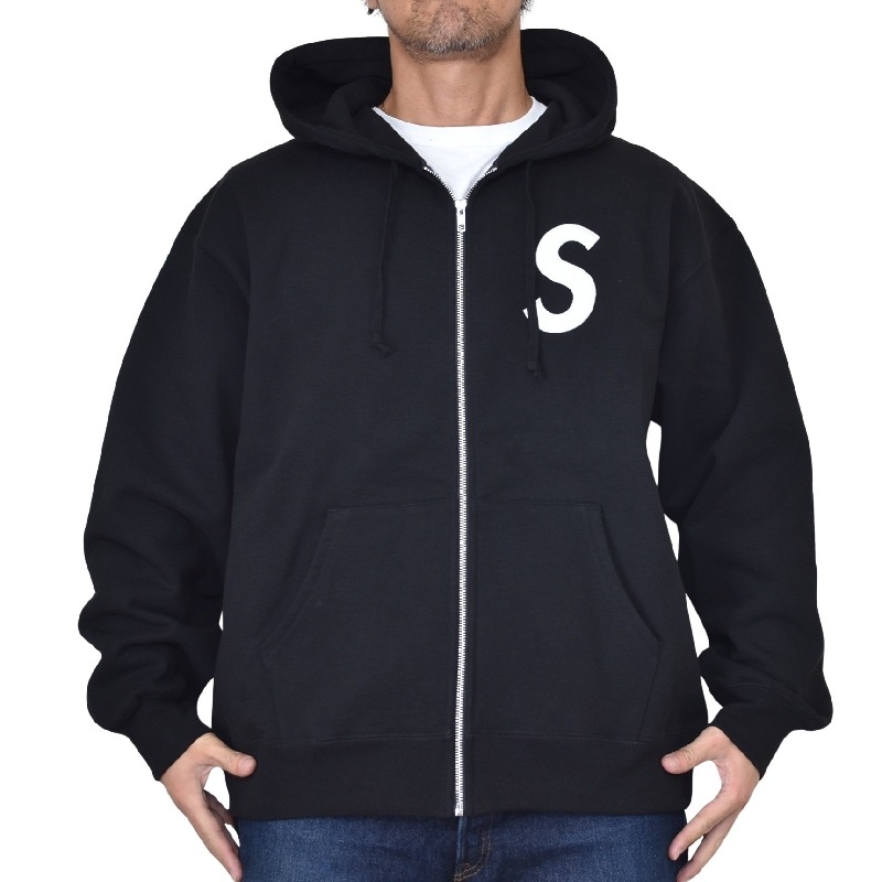 大きいサイズ メンズ Supreme シュプリーム S Logo Zip Up Hooded