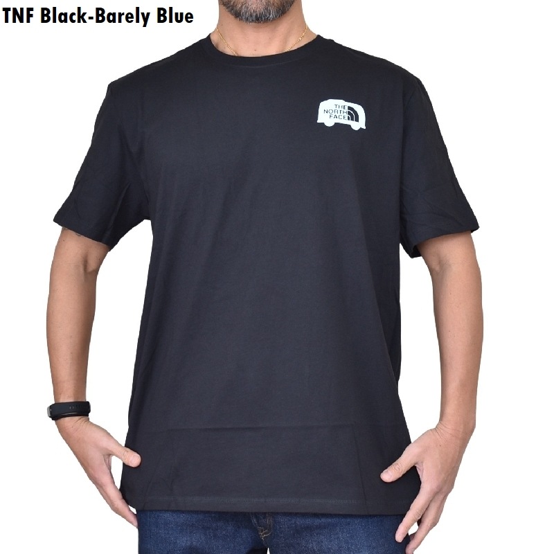 �礭�������� ��� �Ρ����ե����� THE NORTH FACE Ⱦµ �ԥ���� ���ݥ���ȥץ��� S/S BRAND PROUD TEE �� �֥�å� USA��ǥ� XL XXL XXXL