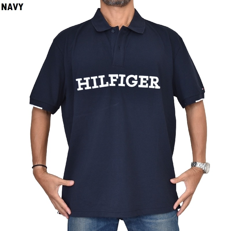 �礭����������� TOMMY HILFIGER �ȥߡ��ҥ�ե����� Ⱦµ �ݥ������ ���λ� �����ɽ� ����ե����� REGULAR FIT XXL XXXL