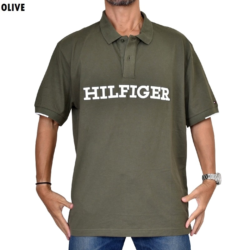 �礭����������� TOMMY HILFIGER �ȥߡ��ҥ�ե����� Ⱦµ �ݥ������ ���λ� �����ɽ� ����ե����� REGULAR FIT XXL XXXL