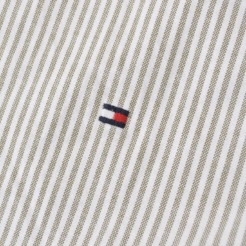 �礭����������� �ȥߡ��ҥ�ե����� TOMMY HILFIGER Ⱦµ ����� ���ݥ���� �ܥ�������� ���ȥ饤���� REGULAR FIT STRETCH XXL