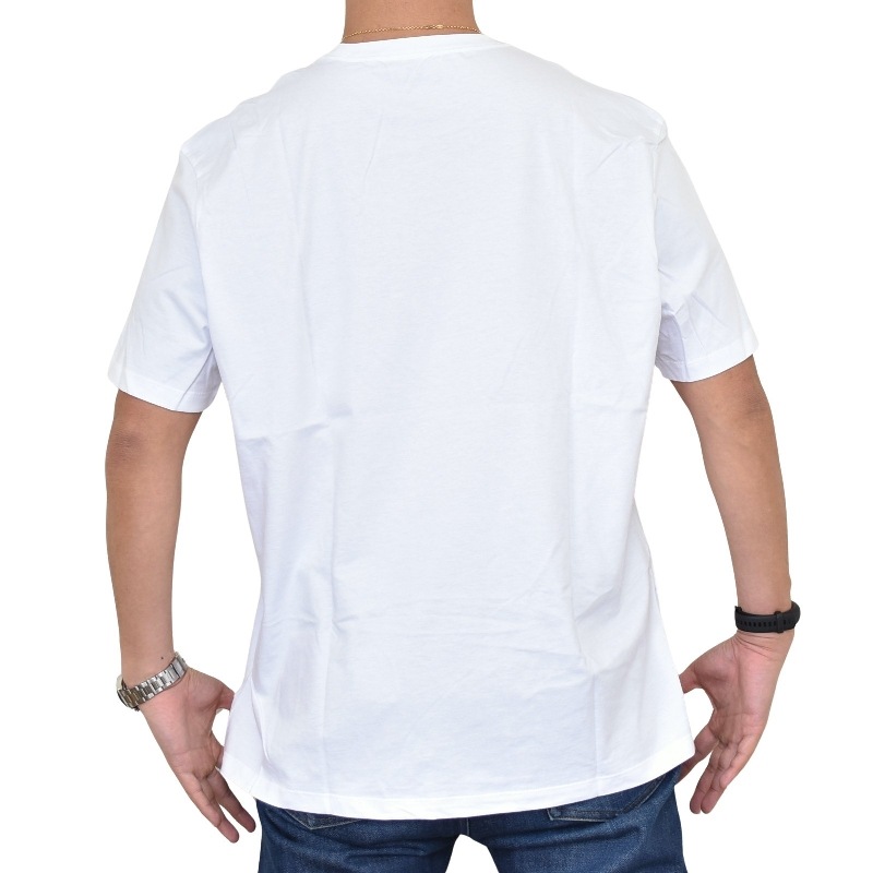 �礭�������� ��� CK ����Х󥯥饤�� Calvin Klein ���롼�ͥå� Ⱦµ�ԥ���� �����ץ��� �� �ۥ磻�� XL XXL [M�� 1/1]