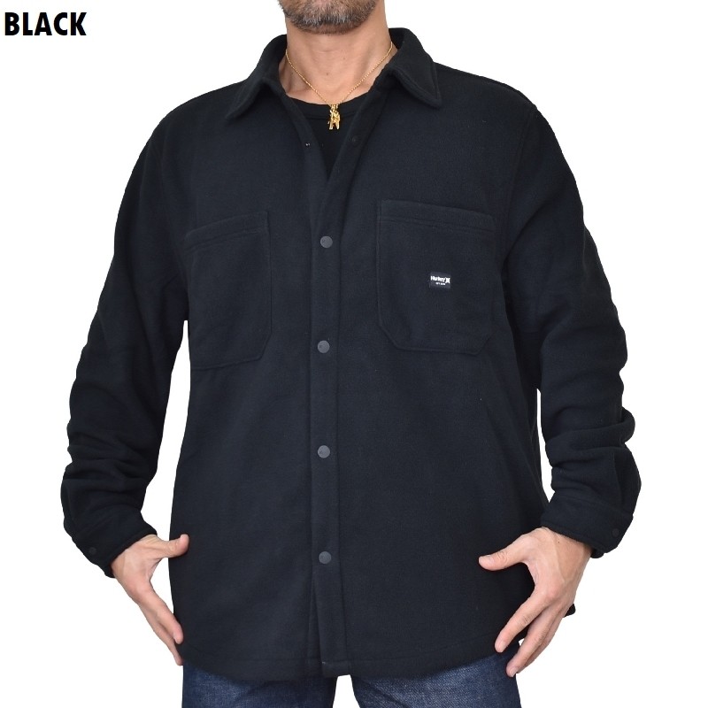 �礭�������� ��� Hurley �ϡ��졼 �ե꡼�� ����ĥ��㥱�å� USA��ǥ� POLAR FLEECE OVERSGIRT XXL