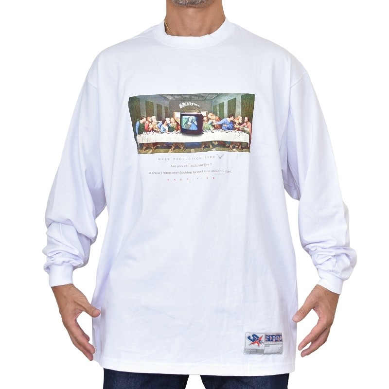 �礭�������� ��� SACRIFICE ������ե����� TYPE TV Ĺµ T����� ̵�� ����� �إӡ��������� �� �֥�å� XXL 2XL