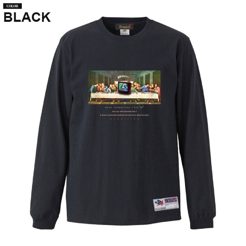 �礭�������� ��� SACRIFICE ������ե����� TYPE TV Ĺµ T����� ̵�� ����� �إӡ��������� �� �֥�å� XXL 2XL