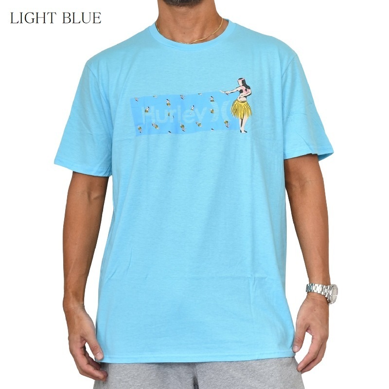 ��SALE�� �礭�������� ��� Hurley �ϡ��졼 Ⱦµ �ԥ���� �ץ��� �饤�ȥ֥롼 �ԥ� USA��ǥ� XL XXL