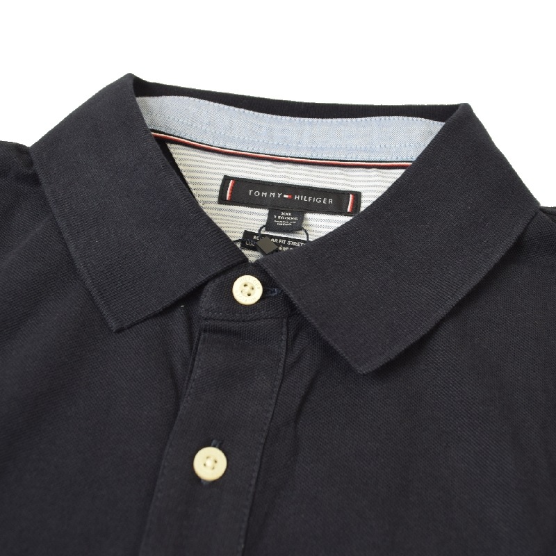 �礭����������� TOMMY HILFIGER �ȥߡ��ҥ�ե����� Ⱦµ �ݥ������ ���λ� ���ݥ���� ����ե����� REGULAR FIT XXL XXXL