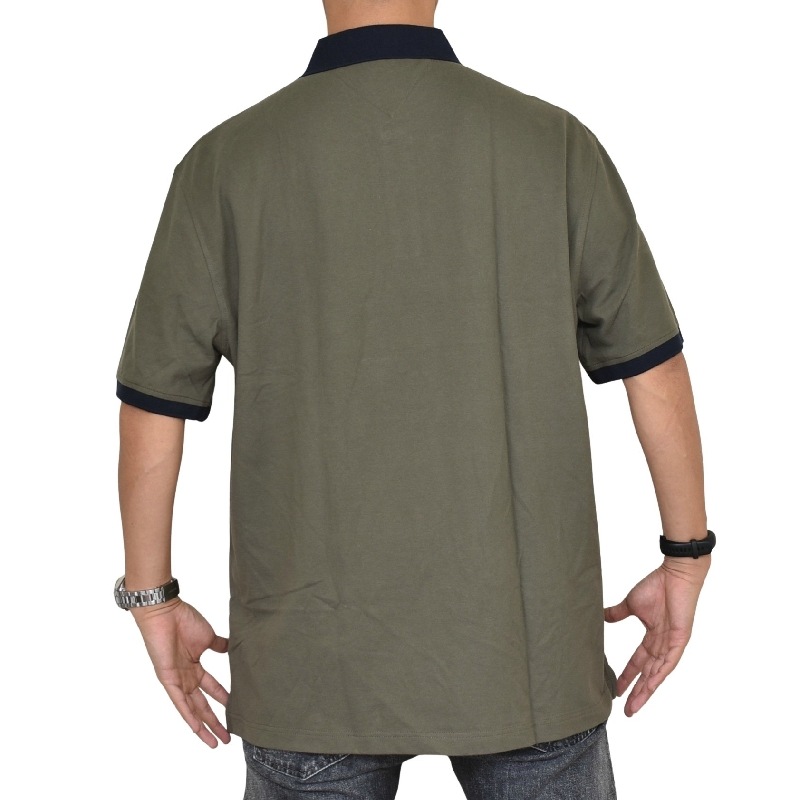 �礭����������� TOMMY HILFIGER �ȥߡ��ҥ�ե����� Ⱦµ �ݥ������ ���λ� ���ݥ���� ����ե����� REGULAR FIT XXL XXXL