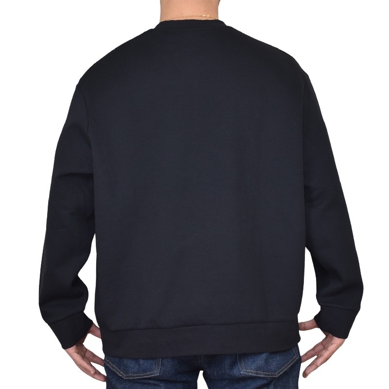 �礭�������� ��� ����ޡ��˥����������� A/X ARMANI EXCHANGE �ȥ졼�ʡ� �������åȥ���� ���롼�ͥå� ����ܥ����� Ω�Υ��� �֥�å� �� XXL