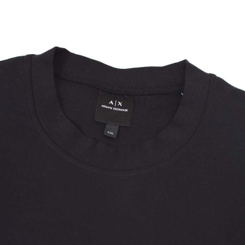 �礭�������� ��� ����ޡ��˥����������� A/X ARMANI EXCHANGE �ȥ졼�ʡ� �������åȥ���� ���롼�ͥå� ����ܥ����� Ω�Υ��� �֥�å� �� XXL