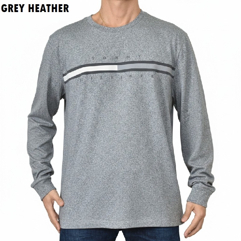 �礭����������� �ȥߡ��ҥ�ե����� TOMMY HILFIGER Ĺµ�ԥ���� ����� �����ɽ� Long-Sleeve Tonal Flag Logo T-Shirt XL XXL