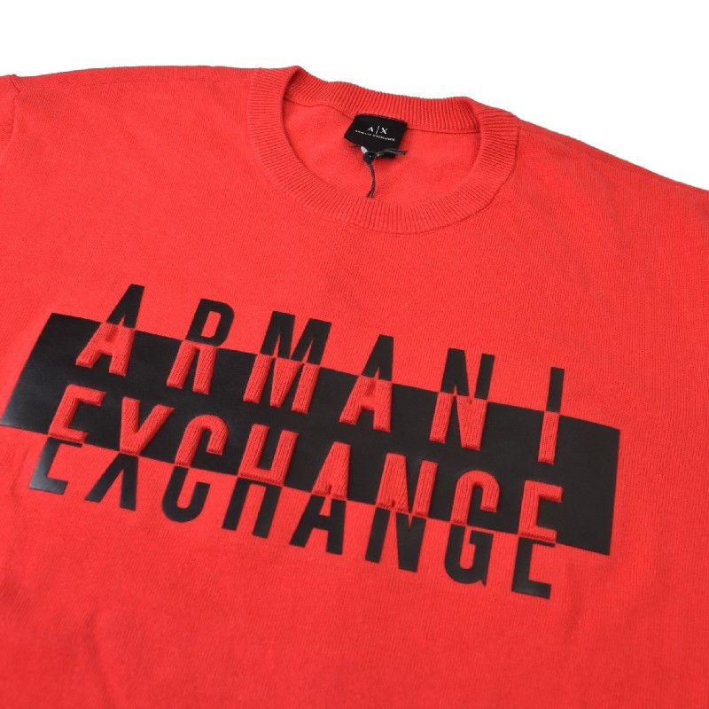 礭  ޡ˥ A/X ˥å  롼ͥå ץ륪С  å ARMANI EXCHANGE XL XXL