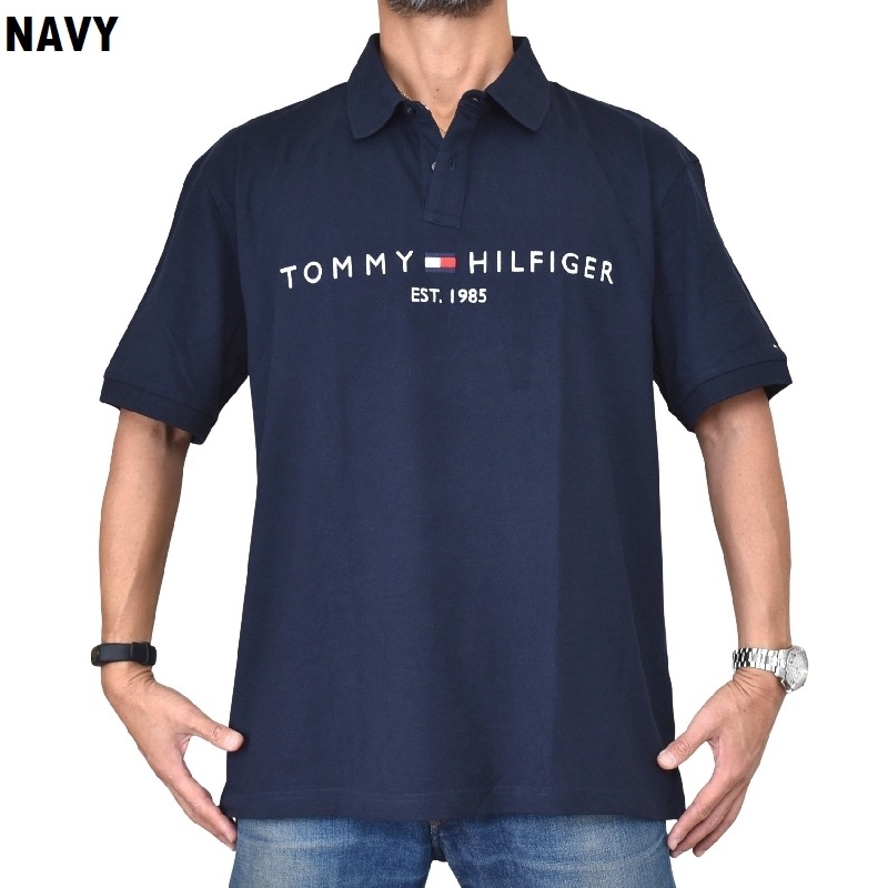 �礭����������� TOMMY HILFIGER �ȥߡ��ҥ�ե����� Ⱦµ �ݥ������ ���λ� ���ݥ���� ����ե����� REGULAR FIT XL XXL