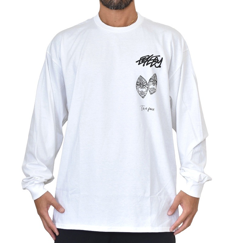 �礭�������� ��� EYEDY �����ǥ��� ����� Ĺµ�ԥ���� TIKI TWO FACE �� �֥�å� �� �ۥ磻�� XXL XXXL 