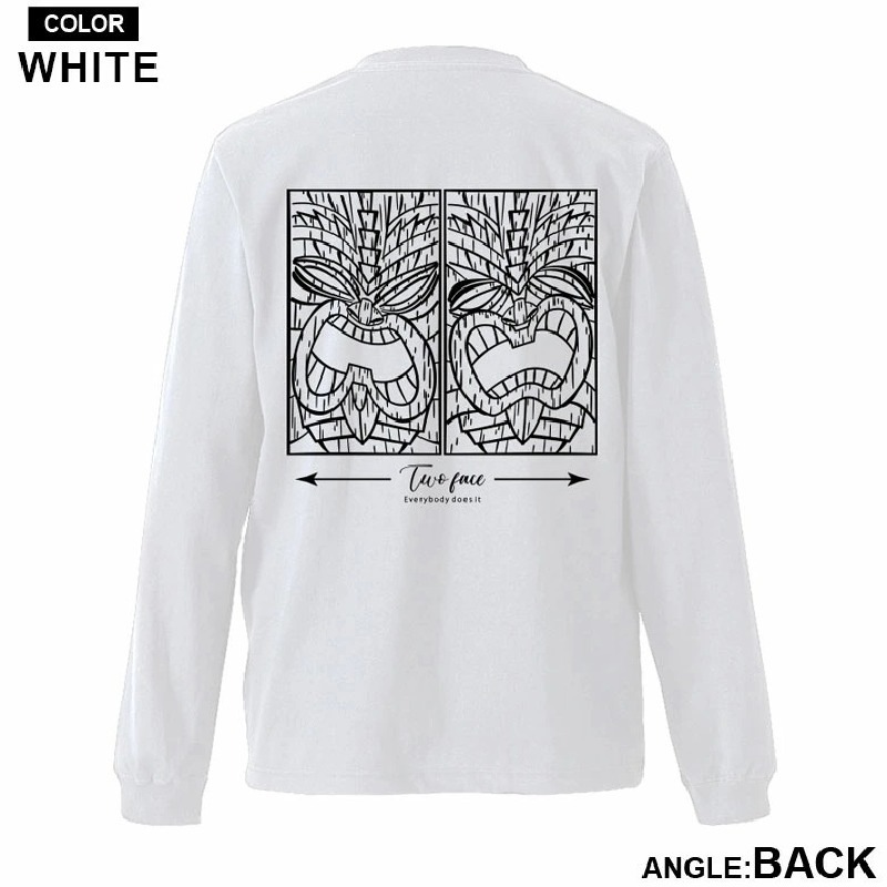 �礭�������� ��� EYEDY �����ǥ��� ����� Ĺµ�ԥ���� TIKI TWO FACE �� �֥�å� �� �ۥ磻�� XXL XXXL 