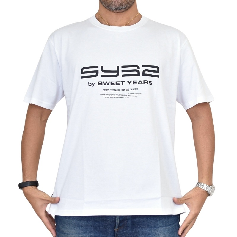  礭  SY32 by SWEET YEARS ȥ䡼 Ⱦµ T EXTREME LOGO TEE XXXL XXXXL