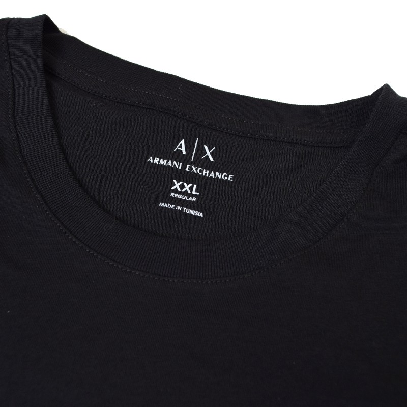 �礭�������� ��� ����ޡ��˥����������� A/X ARMANI EXCHANGE ���롼�ͥå� �����饤�󥹥ȡ��� Ⱦµ�ԥ���� REGULAR FIT XXL