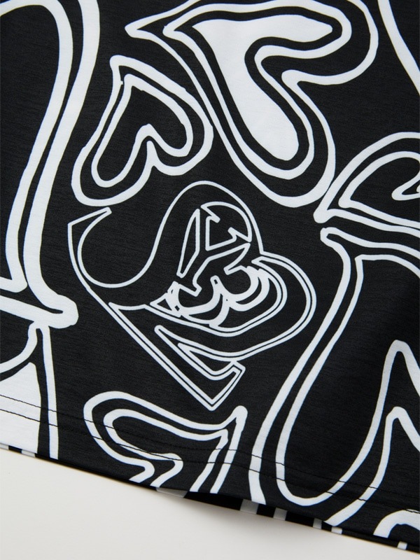 �������� �礭�������� ��� SY32 by SWEET YEARS ���������ȥ��䡼�� NEW GRAPHIC PATTERN L/S TEE ����T Ĺµ�ԥ���� XXXL XXXXL 