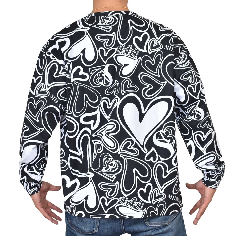 �������� �礭�������� ��� SY32 by SWEET YEARS ���������ȥ��䡼�� NEW GRAPHIC PATTERN L/S TEE ����T Ĺµ�ԥ���� XXXL XXXXL 