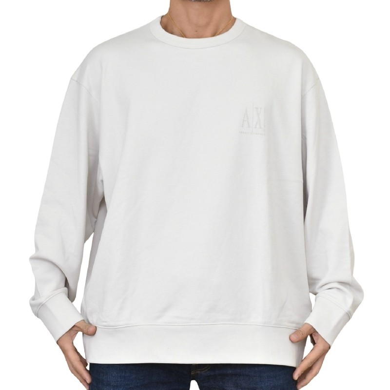 �礭�������� ��� ����ޡ��˥����������� A/X ARMANI EXCHANGE �ȥ졼�ʡ� �������åȥ���� ���롼�ͥå� �����ɽ� ���եۥ磻�� XXL