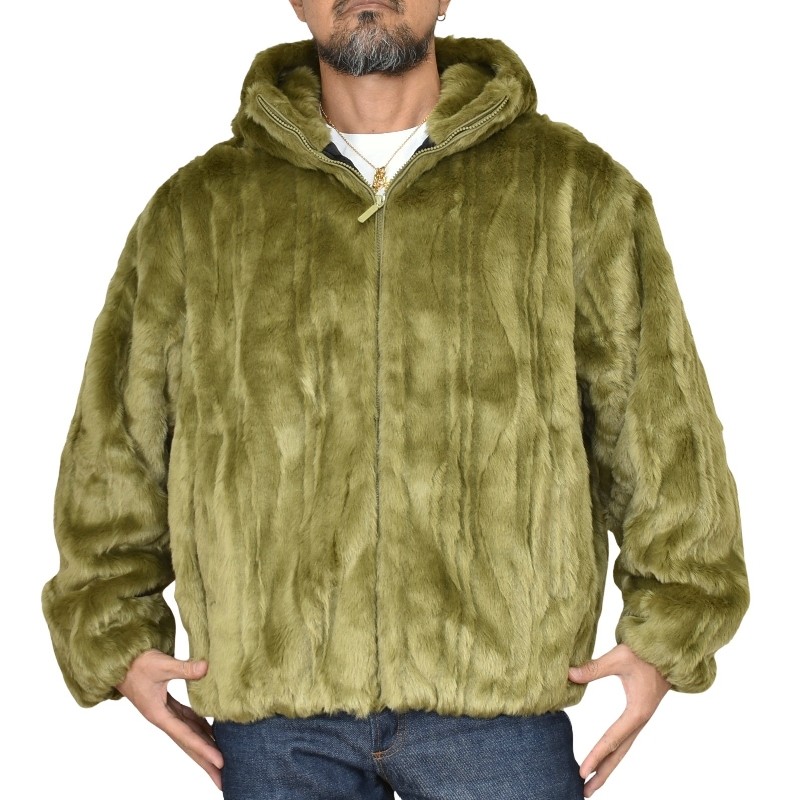 Supreme ץ꡼ Faux Fur Hooded Jacket եեաɥ㥱å