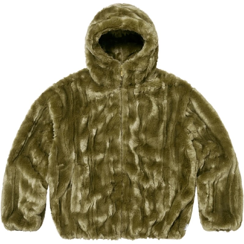 Supreme ץ꡼ Faux Fur Hooded Jacket եեաɥ㥱å
