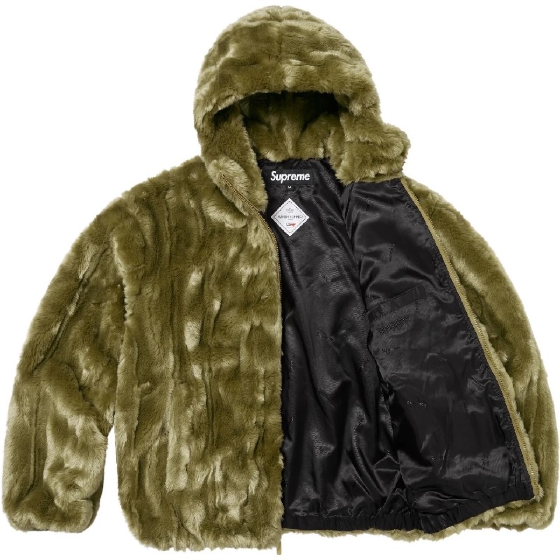 Supreme ץ꡼ Faux Fur Hooded Jacket եեաɥ㥱å