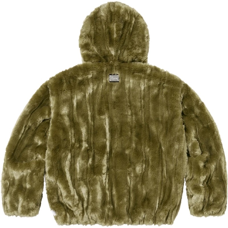 Supreme ץ꡼ Faux Fur Hooded Jacket եեաɥ㥱å