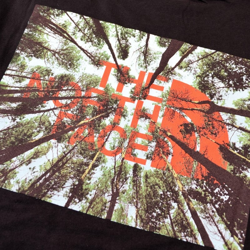 �礭�������� ��� �Ρ����ե����� THE NORTH FACE Ⱦµ �ԥ���� �ץ��� S/S CROWN SHYNESS TEE  �� �֥�å� USA��ǥ� XL