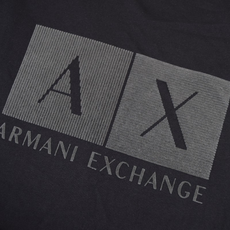 �礭�������� ��� ����ޡ��˥����������� A/X ARMANI EXCHANGE ���롼�ͥå� ���� Ⱦµ�ԥ���� REGULAR FIT XXL