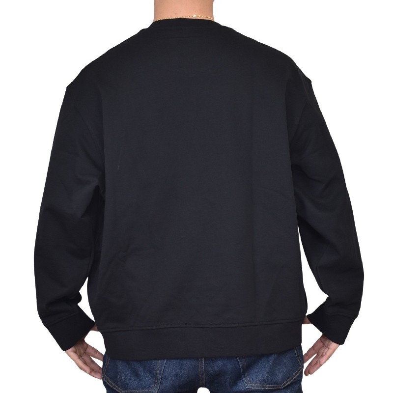 �礭�������� ��� ����ޡ��˥����������� A/X ARMANI EXCHANGE �ȥ졼�ʡ� �������åȥ���� ���롼�ͥå� �ӥå����� �ɽ� ���ƥå� ���졼 �֥�å� �� XXL