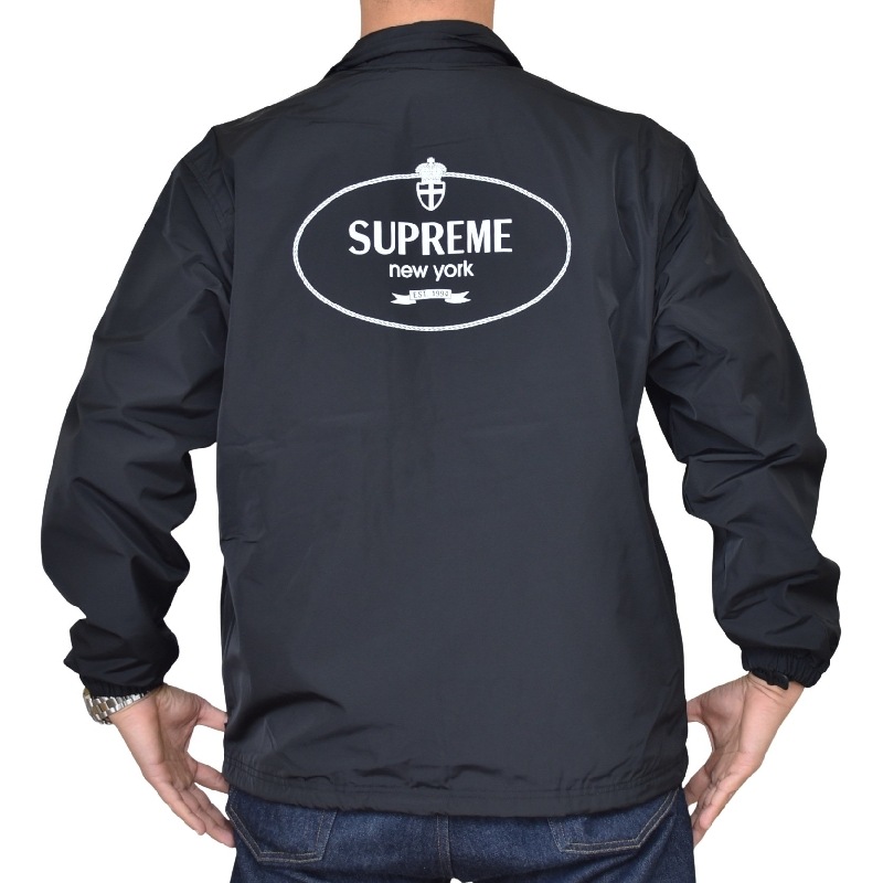 ��SALE�� �礭�������� ��� Supreme ����ץ꡼�� Crest Coaches Jacket ���쥹�ȥ��������㥱�å� L XL