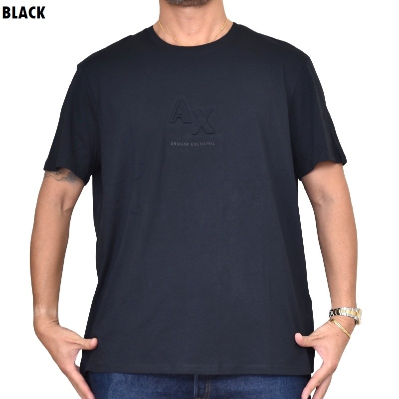 �礭�������� ��� ����ޡ��˥����������� A/X ARMANI EXCHANGE ���롼�ͥå� ����ܥ����� Ⱦµ�ԥ���� REGULAR FIT XXL