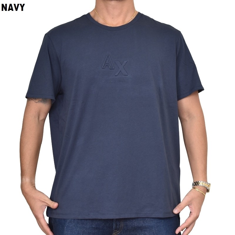 �礭�������� ��� ����ޡ��˥����������� A/X ARMANI EXCHANGE ���롼�ͥå� ����ܥ����� Ⱦµ�ԥ���� REGULAR FIT XXL