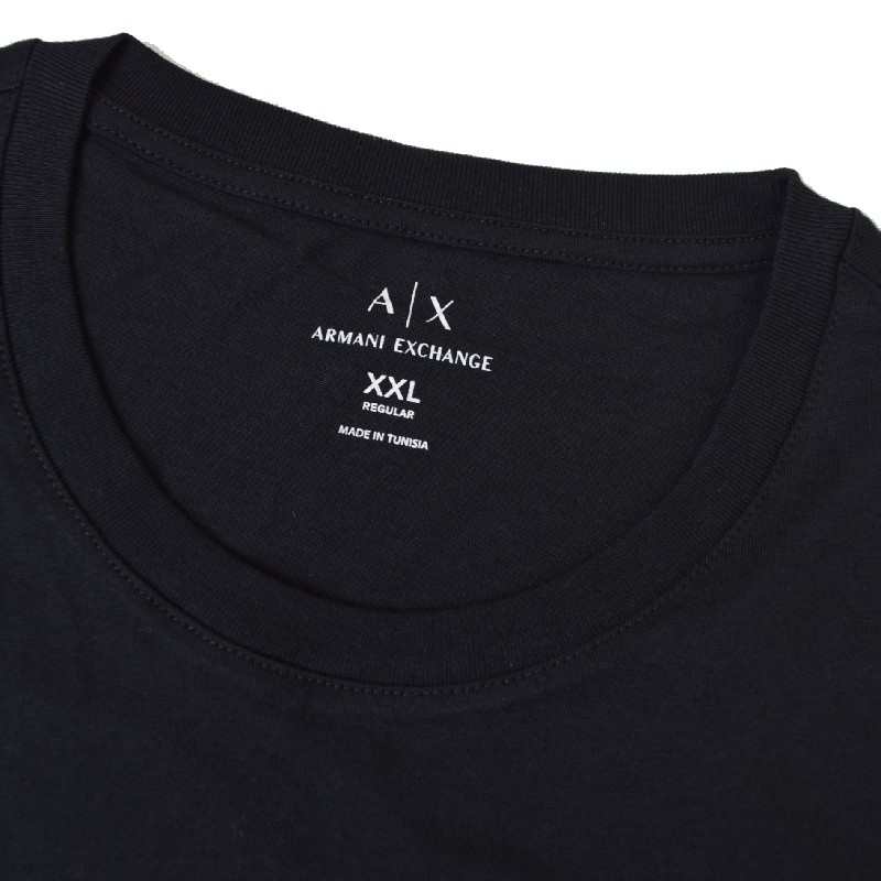�礭�������� ��� ����ޡ��˥����������� A/X ARMANI EXCHANGE ���롼�ͥå� ����ܥ����� Ⱦµ�ԥ���� REGULAR FIT XXL