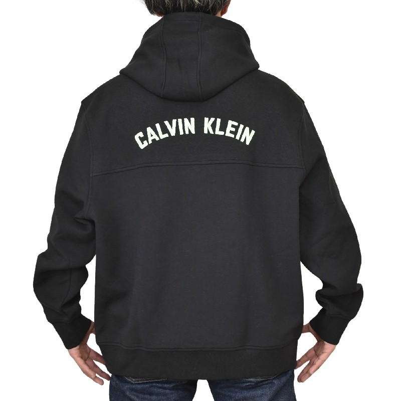 �礭�������� ��� CK ����Х󥯥饤�󥸡��� Calvin Klein Jeans �Хå��ץ��� ���������� ���� �ץ륪���С� �ѡ����� �ա��ǥ��� �� �֥�å� XXL