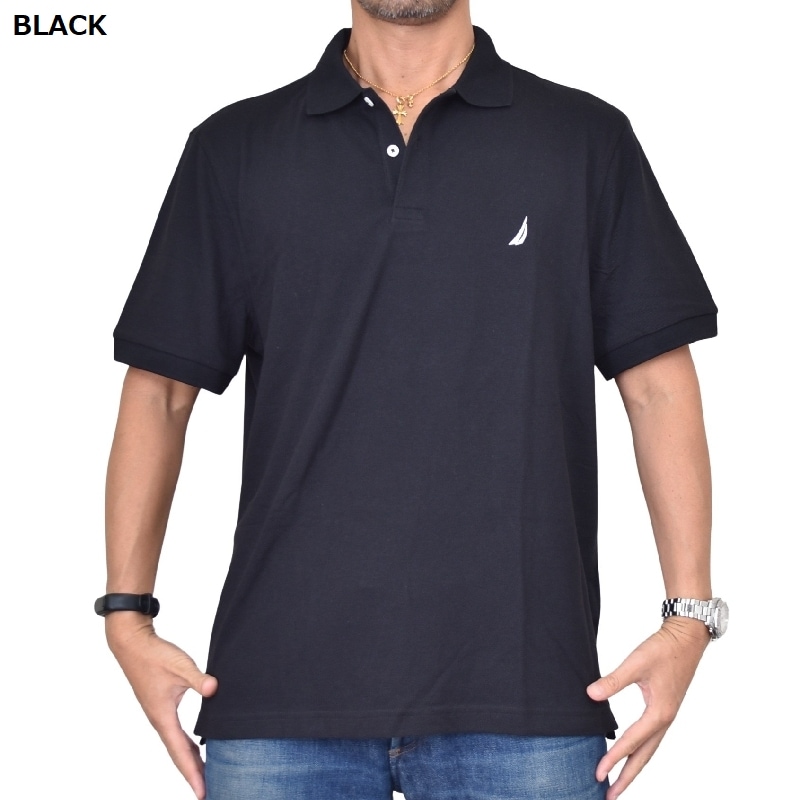 大きいサイズ メンズ NAUTICA ノーティカ ノーチカ ポロシャツ 半袖