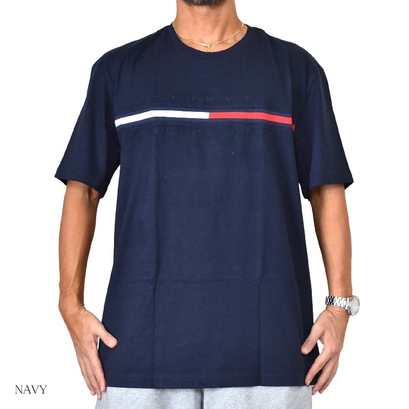 �礭����������� TOMMY HILFIGER �ȥߡ��ҥ�ե����� �����ɽ� Ⱦµ�ԥ���� TINO XL XXL 
