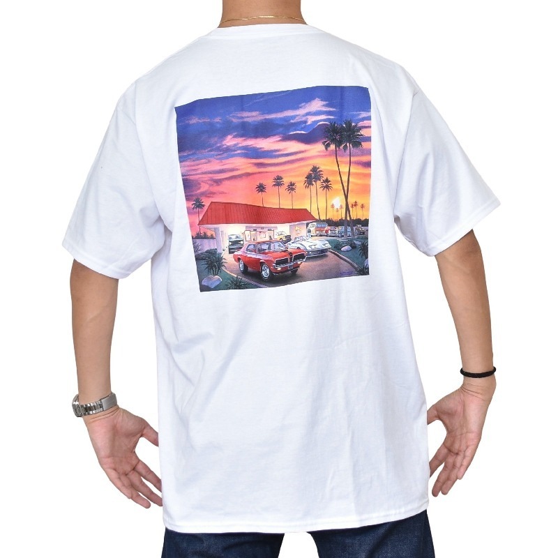 �礭�������� ��� IN-N-OUT BURGER ���󥢥�ɥ����ȥС����� Ⱦµ�ԥ���� �� �ۥ磻�� XL XXL XXXL [M�� 1/1]