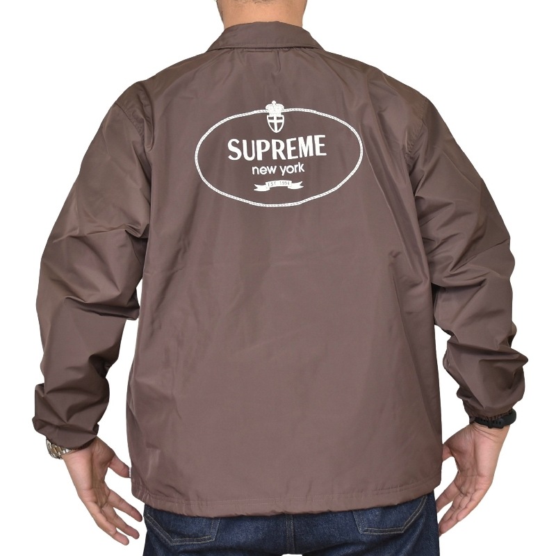 礭  Supreme ץ꡼ Crest Coaches Jacket 쥹ȥ㥱å L XL