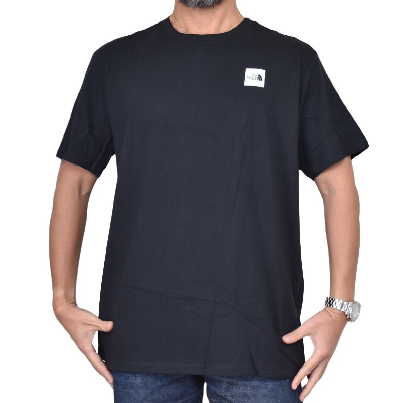 �礭�������� ��� �Ρ����ե����� THE NORTH FACE Ⱦµ �ԥ���� �ץ��� S/S BOX LOGO TEE  �� �֥�å� USA��ǥ� XL XXL XXXL
