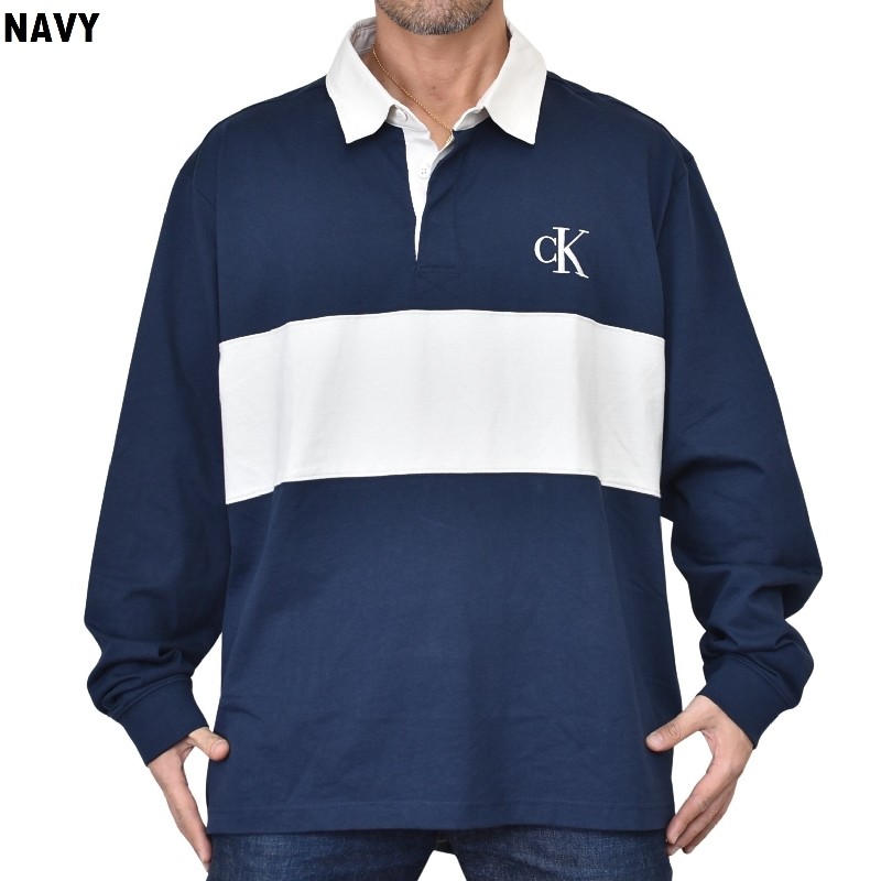 �礭�������� ��� CK Calvin Klein Jeans ����Х󥯥饤�󥸡��� Ĺµ�ݥ������ ���ݥ���Ȼɽ� ���ȥ饤���� XXL