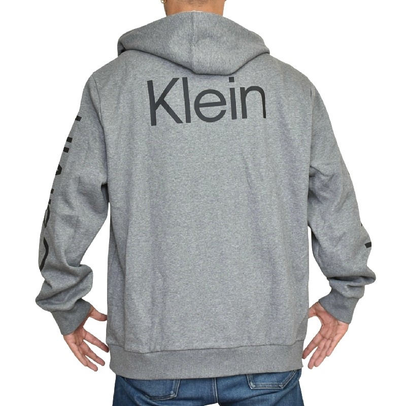 �礭�������� ��� CK ����Х󥯥饤�󥸡��� Calvin Klein Jeans �ѡ����� �ա��ǥ��� �ե른�å� �������å� �� �֥�å� ���졼 XXL